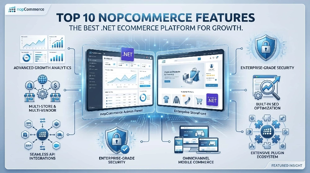 Top 10 nopCommerce Features That Make It the Best .NET Ecommerce Platform